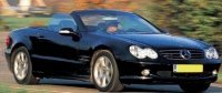 MERCEDES BENZ - SL-CLASS SL500 (R230) CABRIOLET 2003 - noir