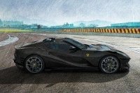 Ferrari 812 Competizione A zwart