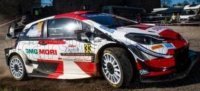 TOYOTA YARIS WRC N°33 2nd RALLY CROATIA 2021 ELFYN EVANS SCOTT MARTIN