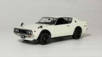 Nissan Skyline 2000 GT-R KPGC110 ,1972 , blanc