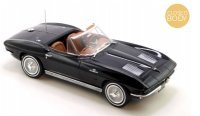 Chevrolet Corvette Sting Ray Cabriolet 1963 , Noir