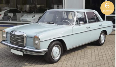 Mercedes-Benz 200 1968 , Licht blauw