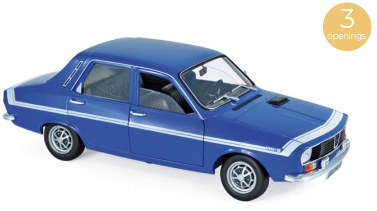 Renault 12 Gordini 1971 - Bleu-de-France (Reprod 2