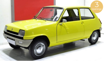 Renault 5 1974 , Geel