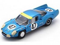 RENAULT - ALPINE A210 TEAM SOCIETE AUTOMOBILES ALPINE N 47 24h LE MANS 1967 JCANDRUET - R.BOUHARDE - blauw