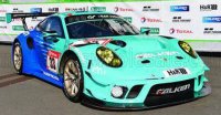 PORSCHE - 911 991-2 GT3 TEAM FALKEN MOTORSPORT N 33 24h NURBURGRING 2021 K.BACHLER - D.WERNER - T.PREINING - LDARNOLD - blauw groen