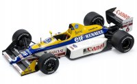 WILLIAMS - F1 FW12C RENAULT V10 N 6 SEIZOEN 1989 RICCARDO PATRESE - CON VETRINA - MET SHOWCASE