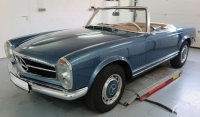 MERCEDES BENZ - SL-CLASS 230SL SPIDER (W113) 1963 , bleu clair métallisé