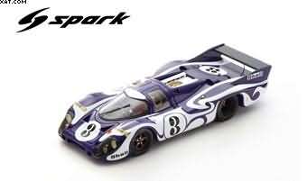 PORSCHE 917 LH N°3 ESSAI 24H LE MANS 1970 G. LARO