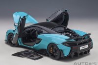 Mclaren 600LT 2019 ,turquoise/noir