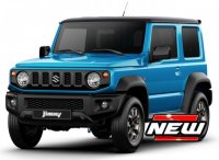 Suzuki JIMNY (JB64) (660cc/RHD) 2018 , blue , toit noir