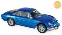 Alpine A110 1600S 1972 - Blauw met  side logo , 0 openingen