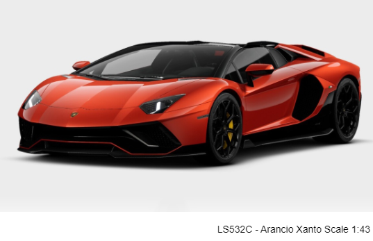 LAMBORGHINI ULTIMAE ROADSTER ARANCIO XANTO