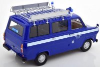 FORD TRANSIT MINIBUS THW KEULEN met dak rek 1965 - BLAUW