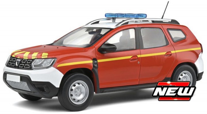 Dacia DUSTER MK2 SDIS POMPIER , rood