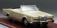 LINCOLN - CONTINENTAL MARK III CONVERTIBLE 1971 - GEEL