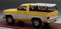 CHEVROLET - BLAZER K5 1973 OPEN TOP - GEEL / WIT