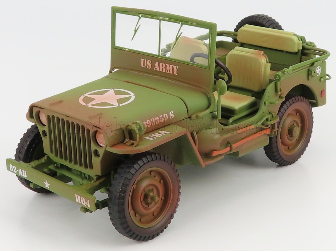 JEEP - WILLYS US ARMY OPEN MILITARY POLICE DIRTY V