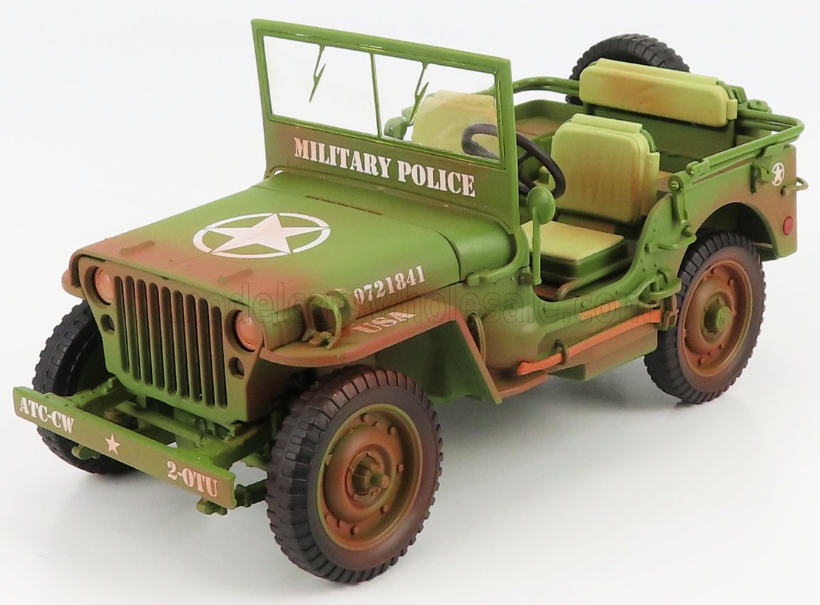 JEEP - WILLYS US ARMY OPEN MILITARY POLICE DIRTY V