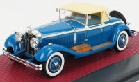 ISOTTA FRASCHINI - 8A SS CABRIOLET CLOSED CASTAGNA 1930 - BLAUW BEIGE