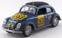 VOLKSWAGEN - BEETLE KAFER MAGGIOLINO CLOSED ROOF N 263 RALLY PANAMERICANA 1954 M.HINKE