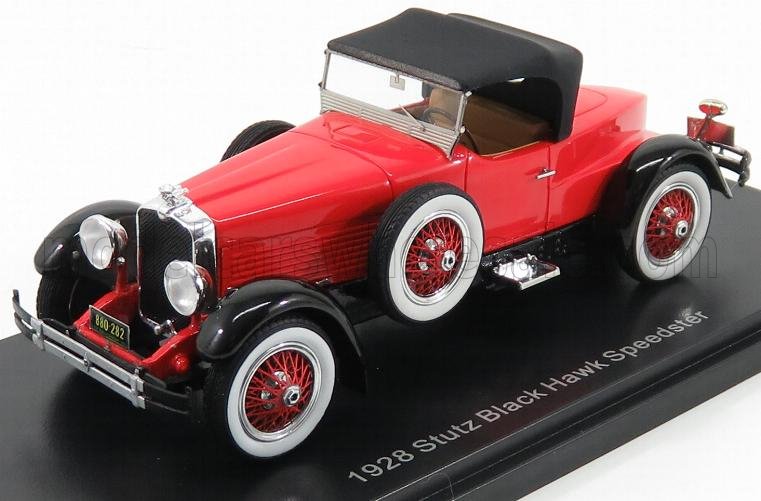 STUTZ - BLACK HAWK SPEEDSTER CLOSED 1928 - ROOD ZW