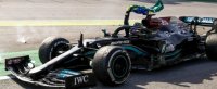 MERCEDES-AMG PETRONAS FORMULA ONE TEAM W12 E PERFORMANCE - HAMILTON - 1ST BRAZILIAN GP 2021 W/FLAG