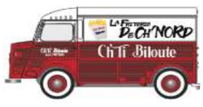 Citroën Type HY - Friterie CH'TI Biloute - 1969