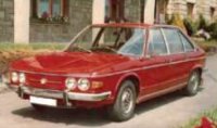 Tatra 613, 1979 , rouge foncé