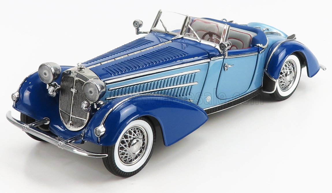 HORCH - 855 ROADSTER 1939 - 2 TONE BLAUW