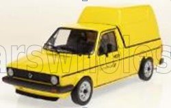 Volkswagen Caddy Mk.1 German Post geel 1982