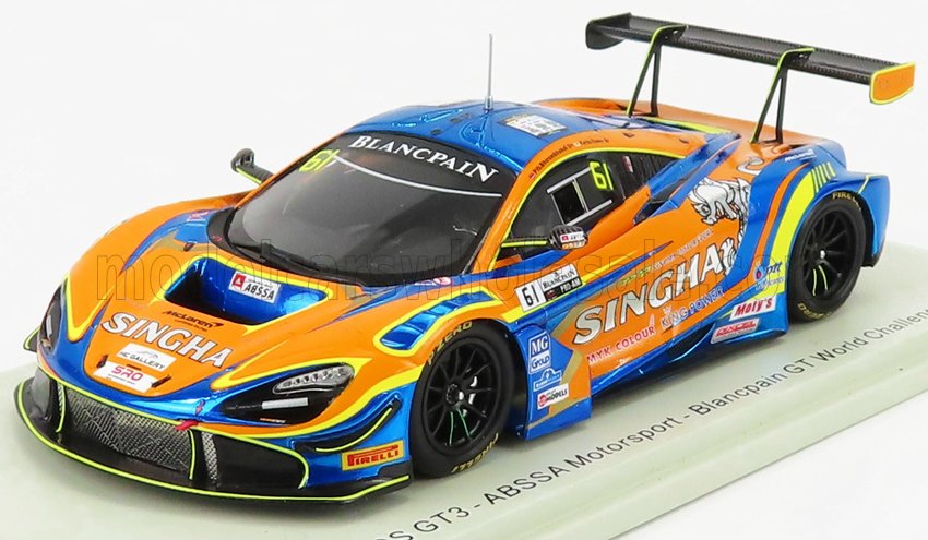 Mclaren 720s Gt3 Abssa Motorsport Blancpain Gt Wor