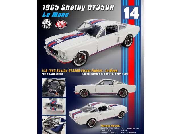 Shelby GT350R Street Fighter *Le Mans #14*,1965 wi