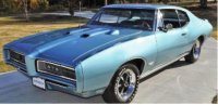 Pontiac GTO Hardtop (Hemmings), 1968, meridian turquoise