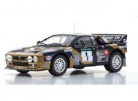 Lancia Rally 037 Piancavallo #1 *Esso Super Oil*, 1985, noir or