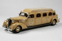 CHEVROLET - LIMOUSINE - CAPITOL AUTOBUS COMPANY - POTTSVILLE - PINEGROVE - HARRISBURG - 1936 - BEIGE