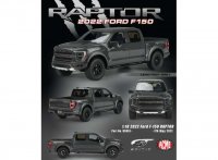 Ford F-150 Raptor pick-up,  2022 , lead foot grijs