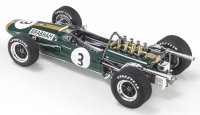 BRABHAM - F1 BT19 N 3 WINNER GERMANY GP JACK BRABHAM 1966 WORLD CHAMPION - CON VETRINA - WITH SHOWCASE