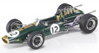 BRABHAM - F1 BT19 N 12 WINNER FRENCH GP JACK BRABHAM 1966 WORLD CHAMPION - CON VETRINA - WITH SHOWCASE