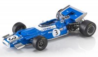 MATRA SIMCA - F1 MS80 N 3 WINNER BRITISH GP WORLD CHAMPION 1969 JACKIE STEWART - CON VETRINA - WITH SHOWCASE