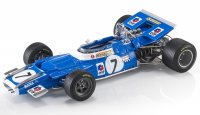 MATRA SIMCA - F1 MS80 N 7 2nd FRENCH GP 1969 J.P.BELTOISE - CON VETRINA - WITH SHOWCASE