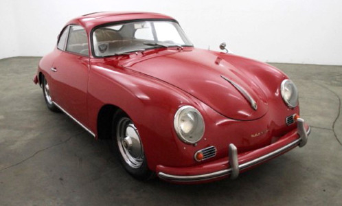 Porsche 356A 1500 GS Carrera GT, donker rood, 1957