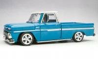 Chevrolet C-10 Stepside Pick Up Low Rider, metallic-blauw, 1965