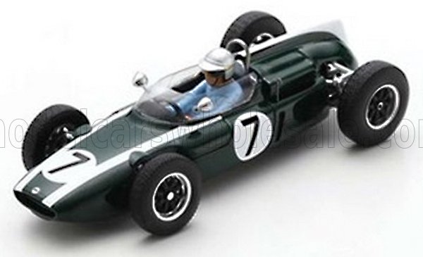 COOPER T55 N°7 5th GP NEDERLAND 1962 TONY MAGGS