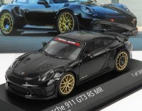 PORSCHE 911 991-2 GT3 RS MR TEAM MANTHEY RACING 2018 - GOLDEN RIMS - noir