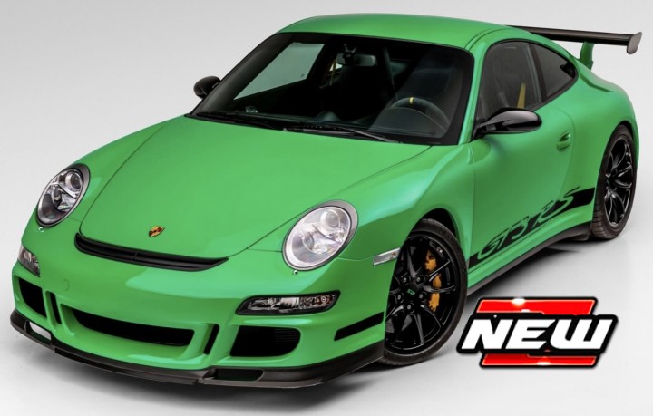 Porsche 911 (997.1) GT3 RS 2007, groen / zwart