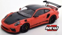 Porsche 911 (991.2) GT3 RS - WEISSACH PACKAGE W/ BLACK WHEELS 2019, Rood/zwart