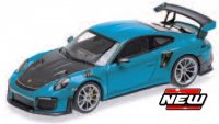 Porsche 911 (991.2) GT2 RS -W BLACK WHEELS 2018, blauw zwart