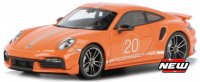 Porsche 911 (992) TURBO S COUPE SPORT DESIGN 2021 , Oranje