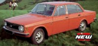 Volvo 144 1973, orange